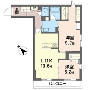 フェリシード野沢 203号室