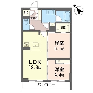 フェリシード野沢 205号室