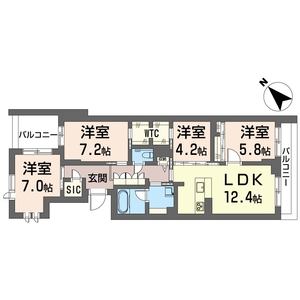 フェリシード野沢 301号室