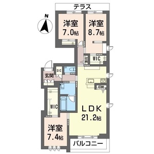 ベラフォレスタ　深沢 102号室