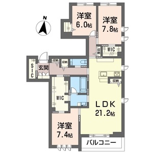 ベラフォレスタ　深沢 202号室