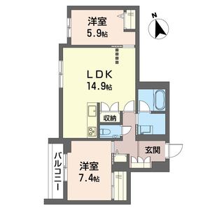 アンムート戸越公園 102号室