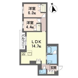 アンムート戸越公園 205号-15