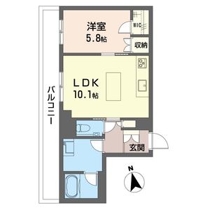 アンムート戸越公園 402号室
