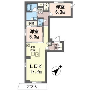 カッシーナ　大井 101号室