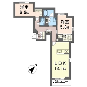 カッシーナ　大井 203号室