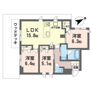 グランセレーノ　大井仙台坂 101号室