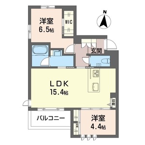 フェリシード　多摩川 402号室