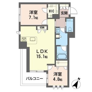 ケーズコート下目黒 201号-15