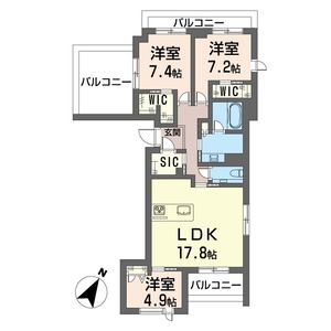 ケーズコート下目黒 402号室