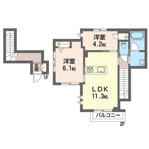 ミモザコート　南馬込 201号室