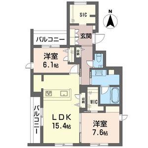 シルフィード深沢Ⅱ 201号室