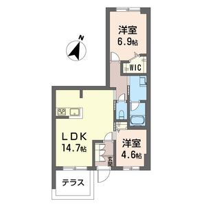 クレスト池田山 101号室