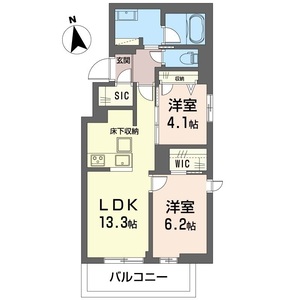 シャーメゾン　アレグリア 102号室