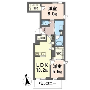 シャーメゾン　アレグリア 202号-15