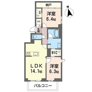 シャーメゾン　アレグリア 302号室
