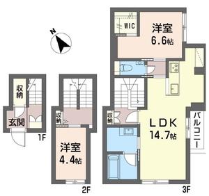 ラ　クラッセ　シャーメゾン　ミナト 102号室