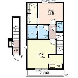 Ｒｉｔｚ　Ｈｏｕｓｅ　ＭⅠ 201号室