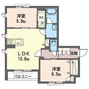 Ｂｅｌｌｅ　Ｖｉｌｌｅ 201号室