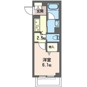 Ａｌｂａｒｉｚａ　Ｍｏｎｚｅｎｎａｋａｃｈｏ 203号室