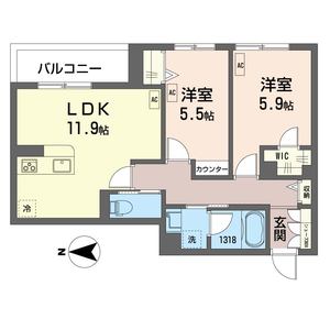プラウノト 203号室