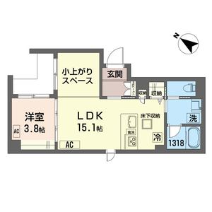 ヒルトップ白山 102号室