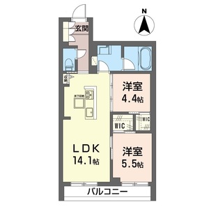 アルビオン　コート 105号室