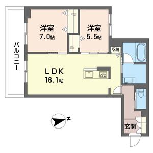 グリナージュ　リリア 405号室