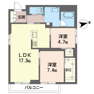 グリナージュ　リリア 401号室