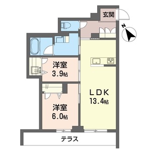 ルル・アルエット 101号室