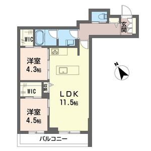 ルル・アルエット 202号室