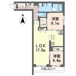 ウィステリア北砂仙台堀川公園 205号室