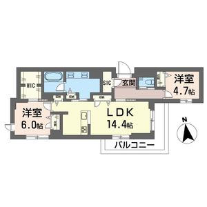 セントリビエ江北 102号室