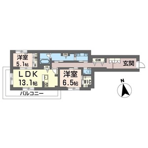 セントリビエ江北 201号室