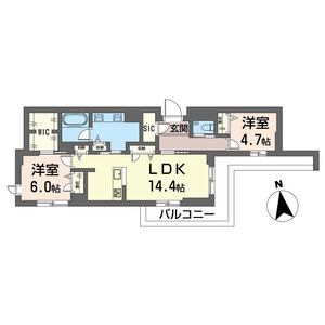 セントリビエ江北 202号室