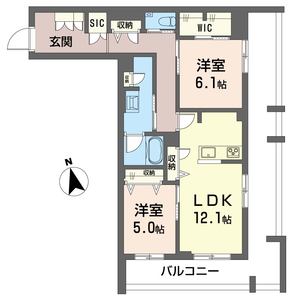 セントリビエ江北 207号室