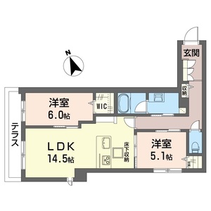 ル　パラディ　アデガワ 103号室