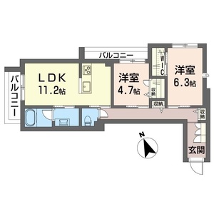 ル　パラディ　アデガワ 301号-15
