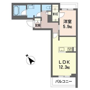 アベニール東金町 203号室