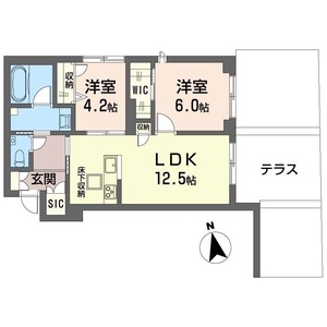 シャーメゾン北砂 12号室