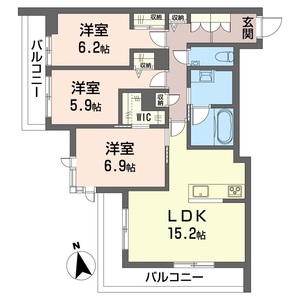 シャーメゾン北砂 36号室