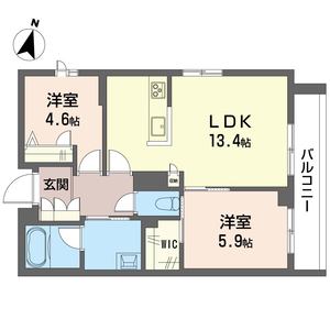 セレスティア 201号室