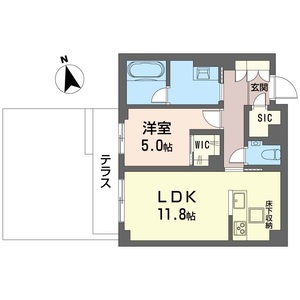 クレスティーク 102号室