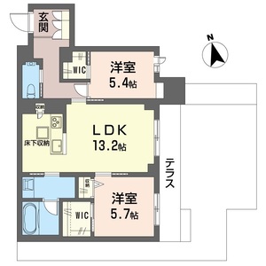 クレスティーク 105号室