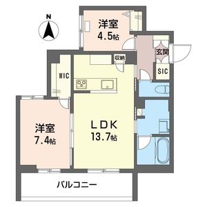 シャーメゾン　ヴェール 302号室
