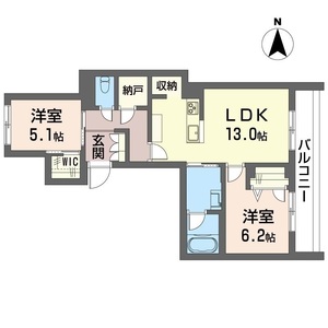 シャーメゾン　ヴェール 203号室
