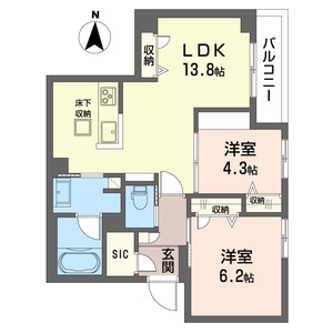 ボン　ベルディ 101号室