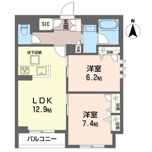 ボン　ベルディ 102号室