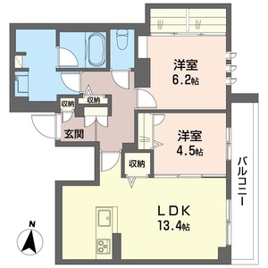 ラ　ダフネ 202号室