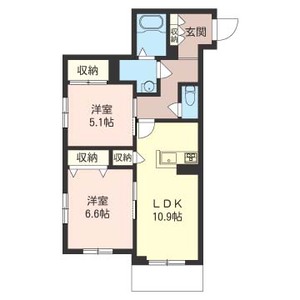 ヴェルジェ　ワイエス 105号室